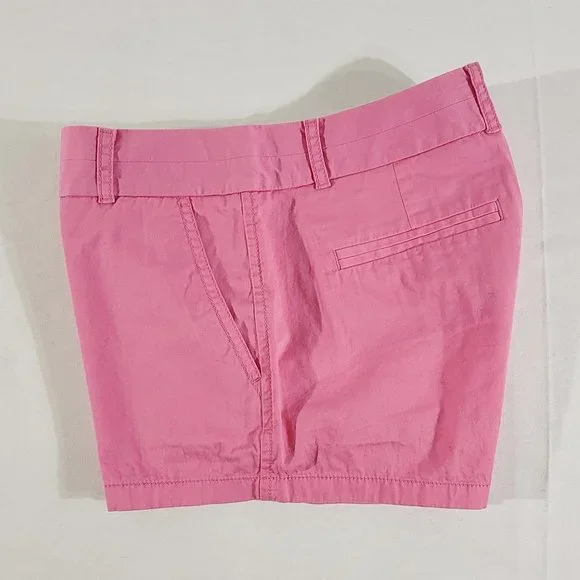 J. CREW Broken-In Chino Shorts Women's 0 (Actual 29" x 3") Pink Summer - Picture 3 of 4